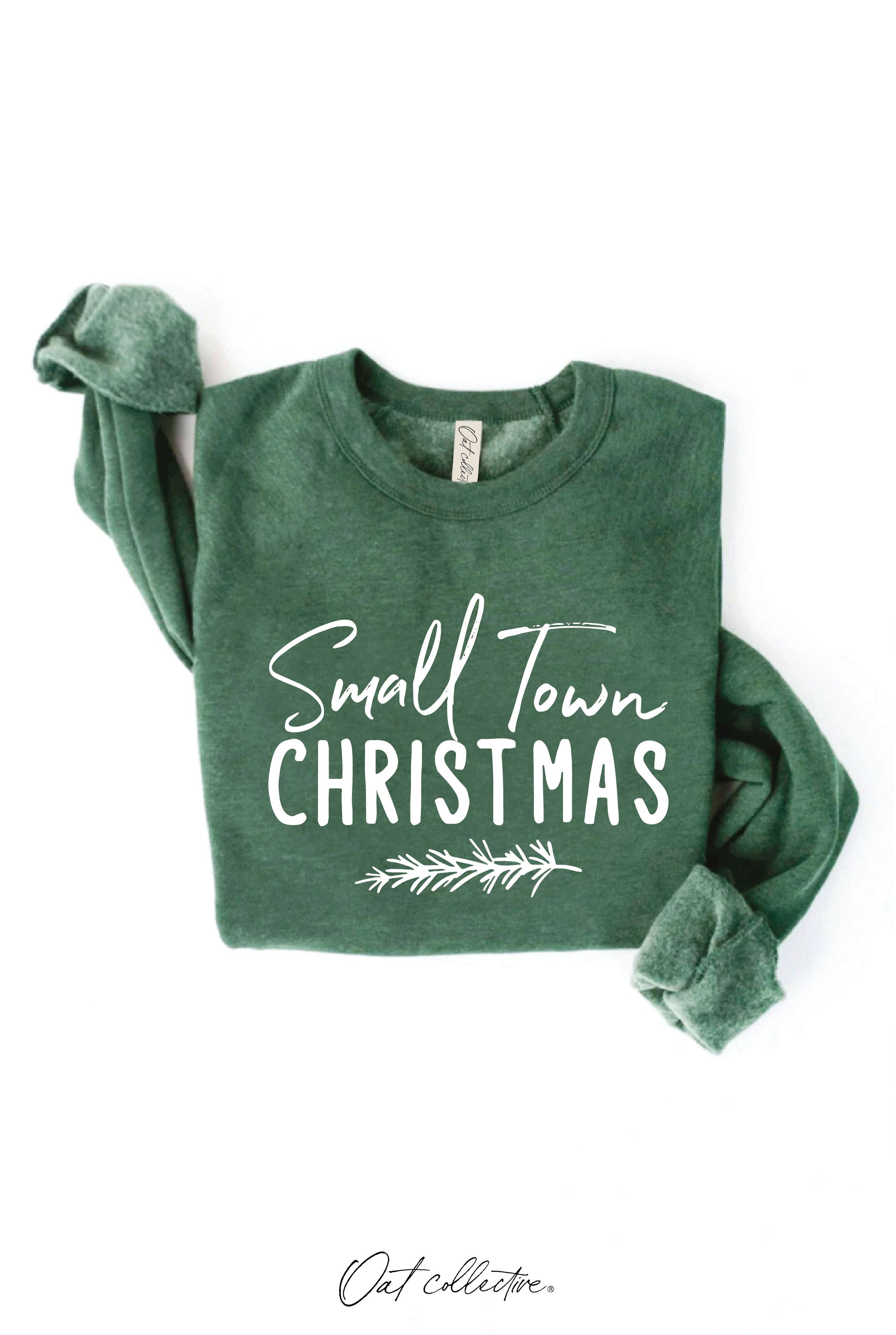 Small Town Christmas Graphic Sweatshirt