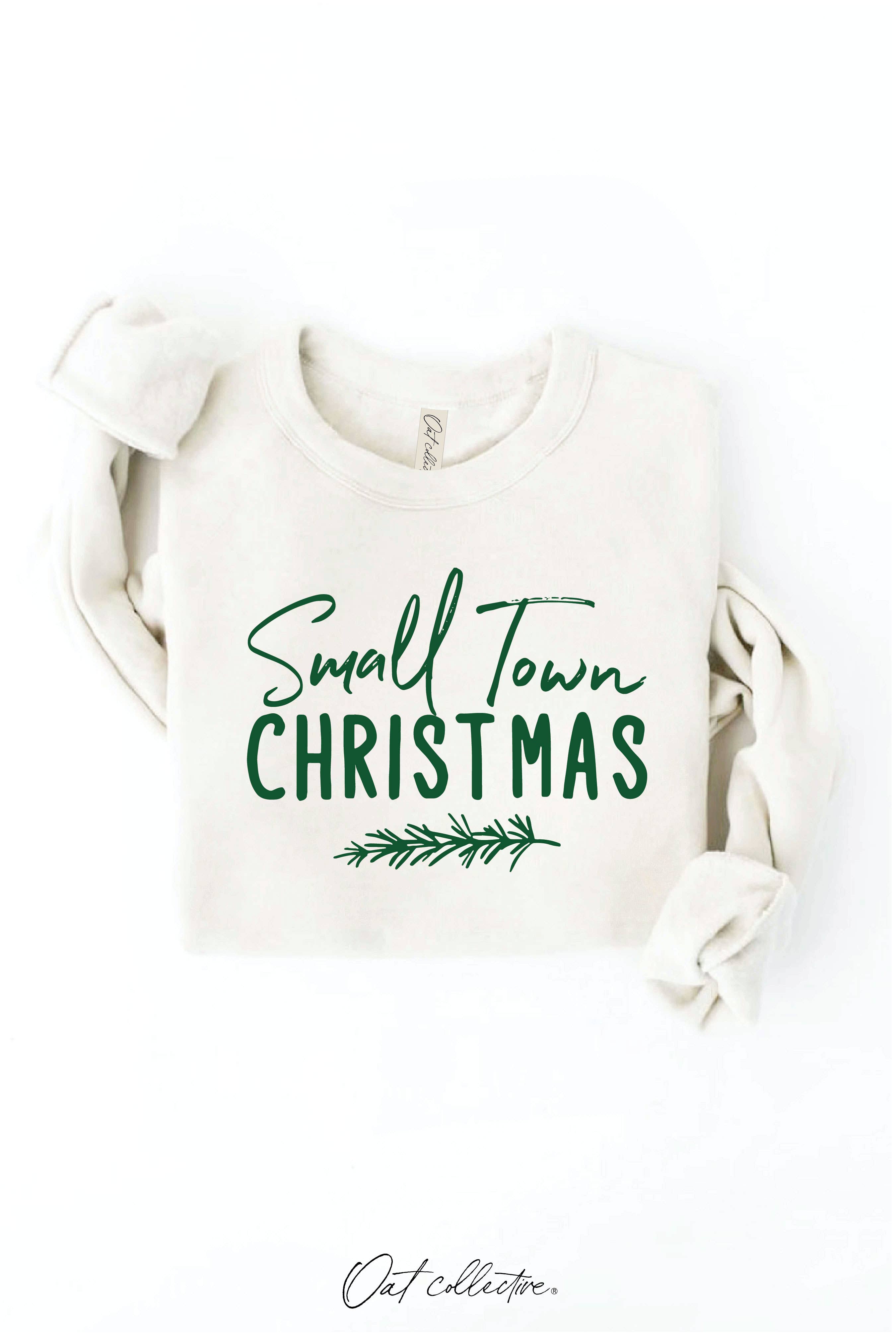 Small Town Christmas Graphic Sweatshirt
