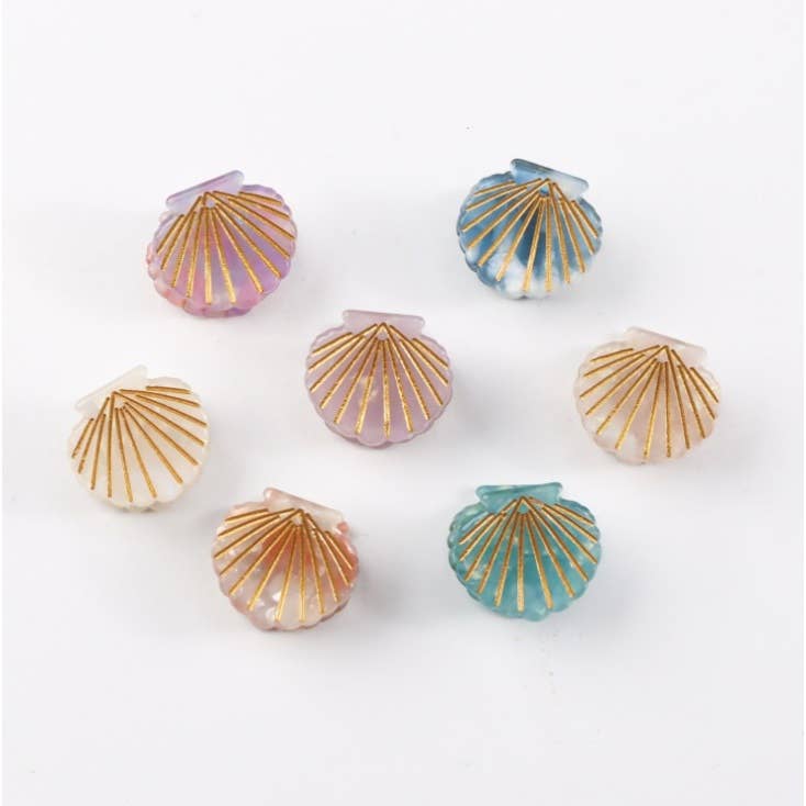 Assorted Mini Clamshell Hair Claws (daoka