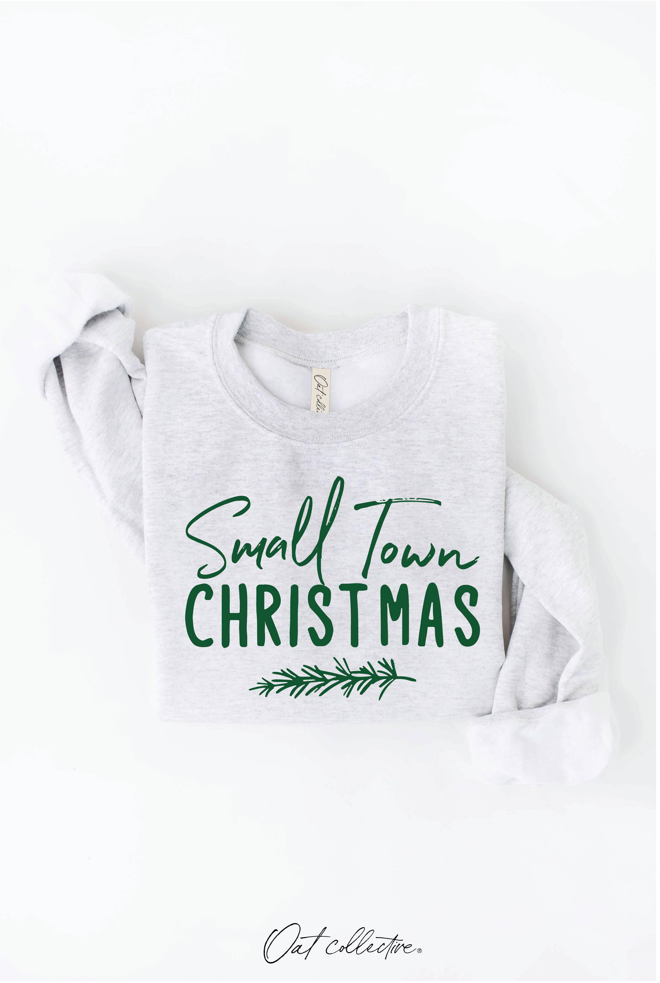 Small Town Christmas Graphic Sweatshirt