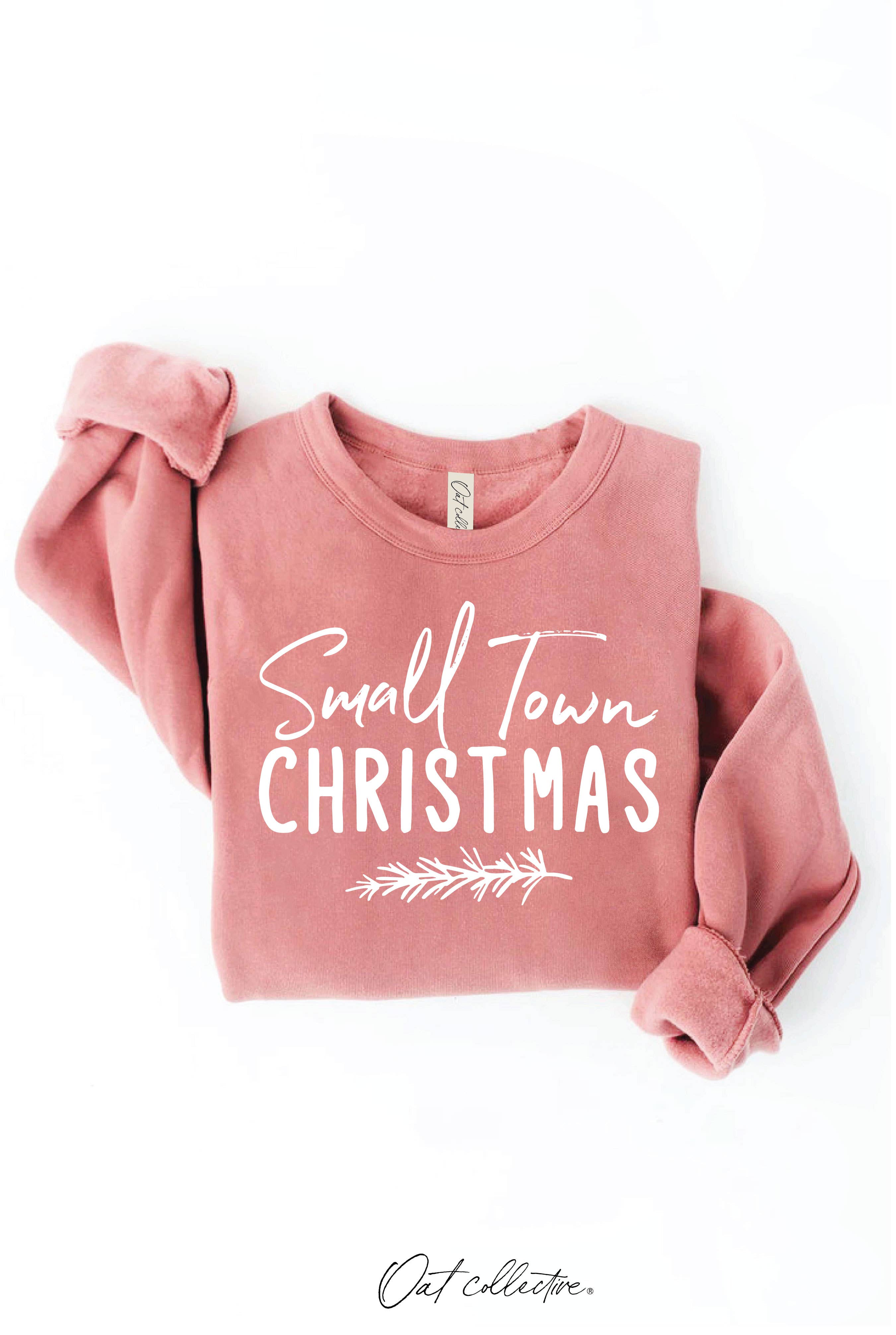 Small Town Christmas Graphic Sweatshirt