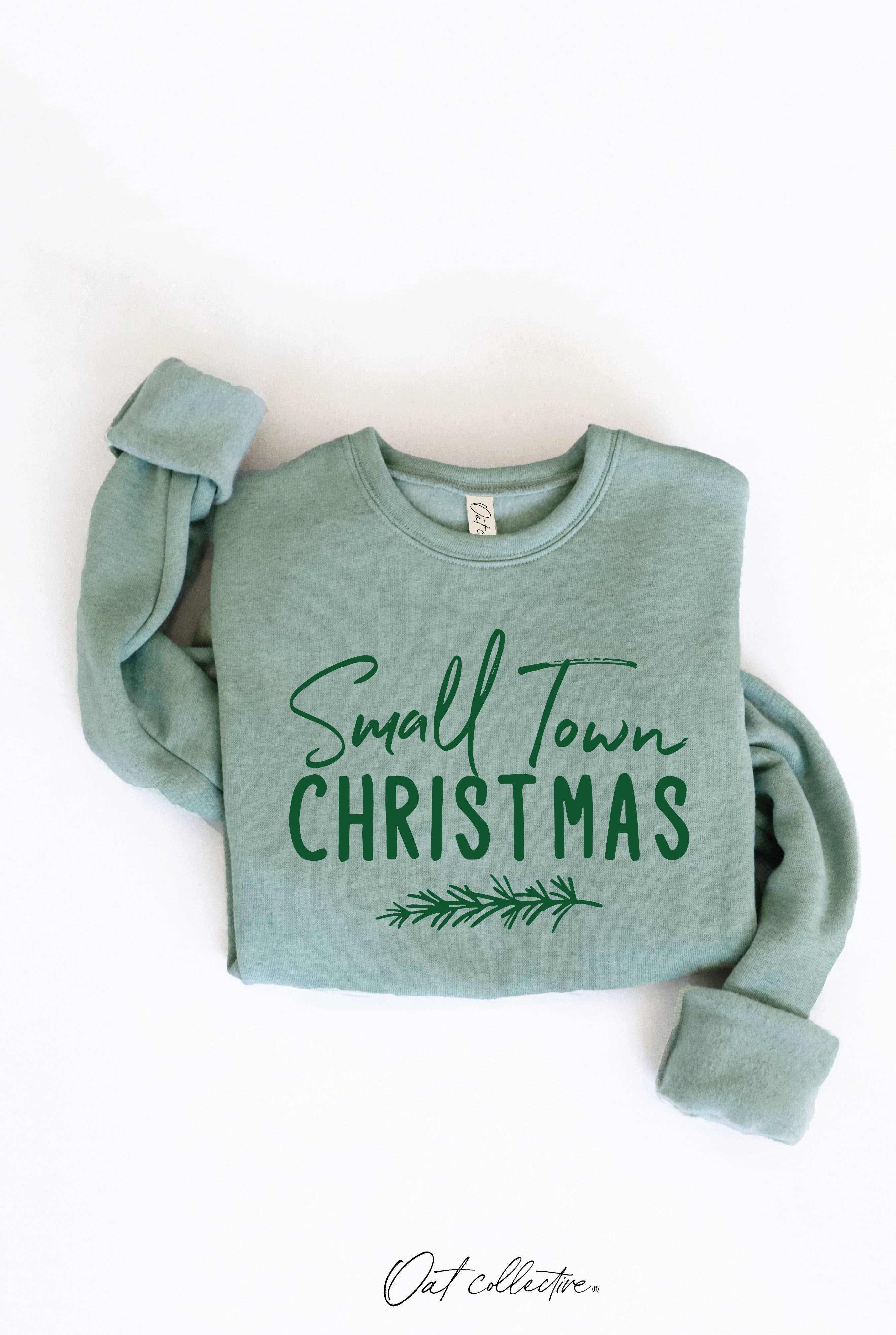 Small Town Christmas Graphic Sweatshirt