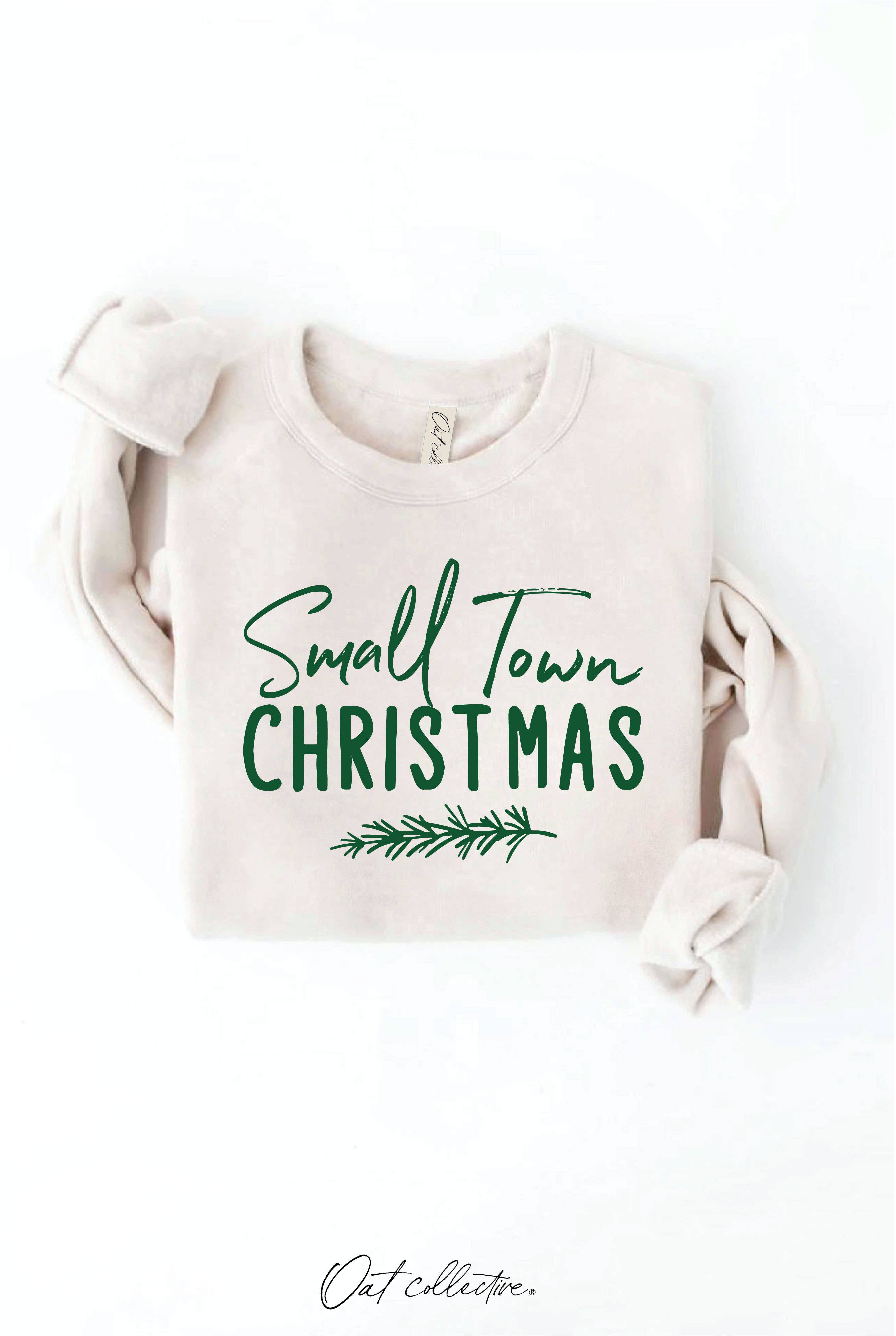 Small Town Christmas Graphic Sweatshirt