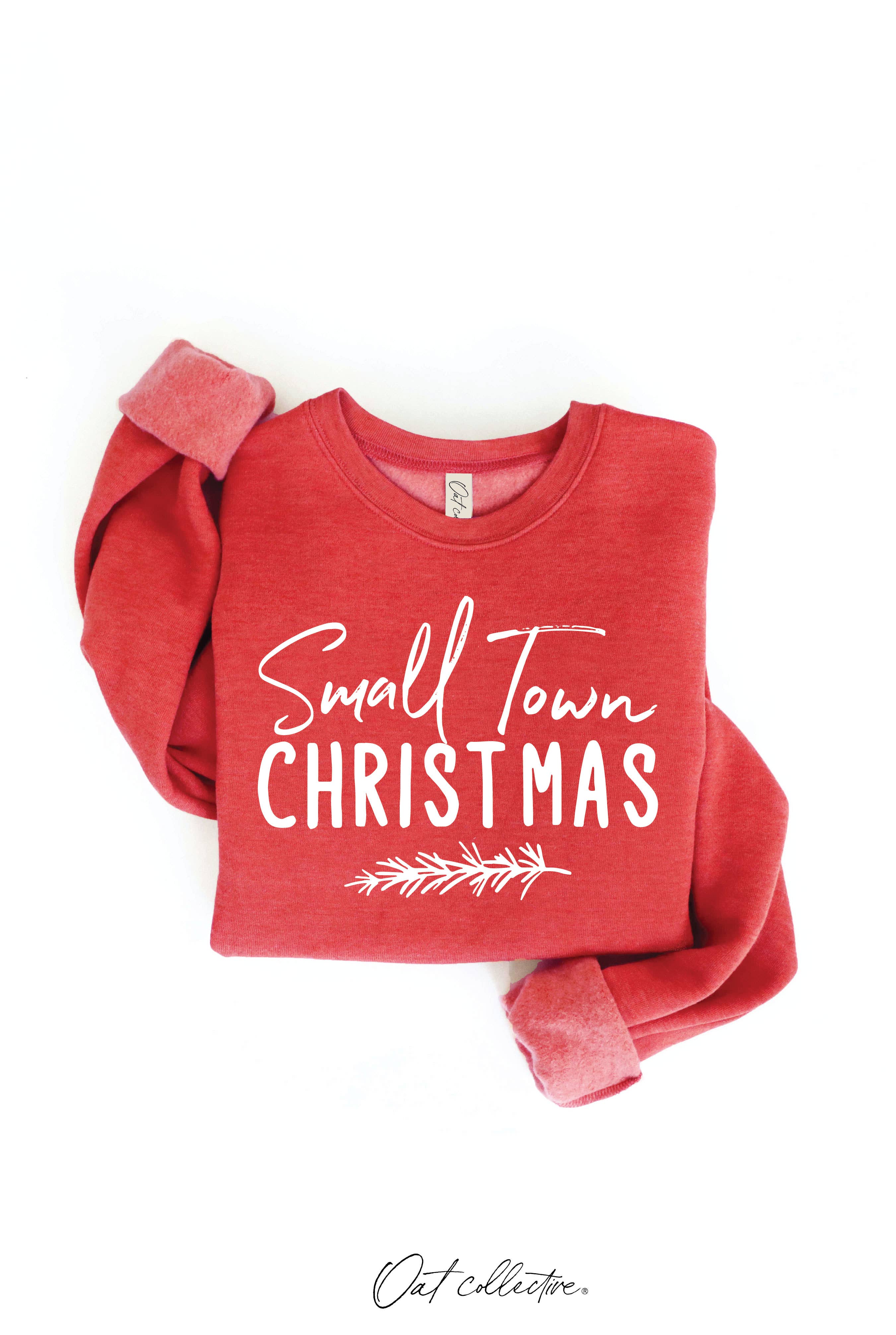 Small Town Christmas Graphic Sweatshirt