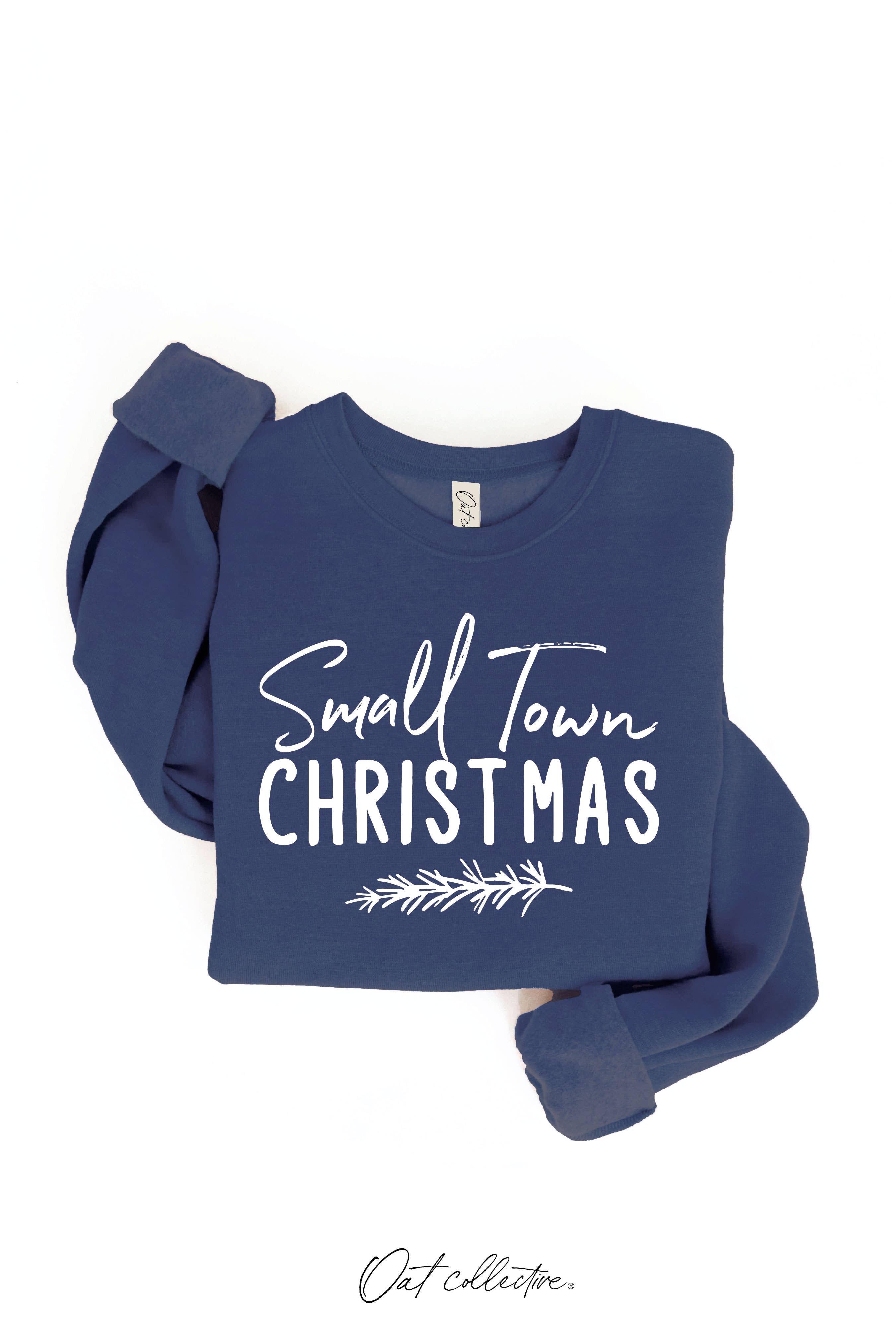 Small Town Christmas Graphic Sweatshirt
