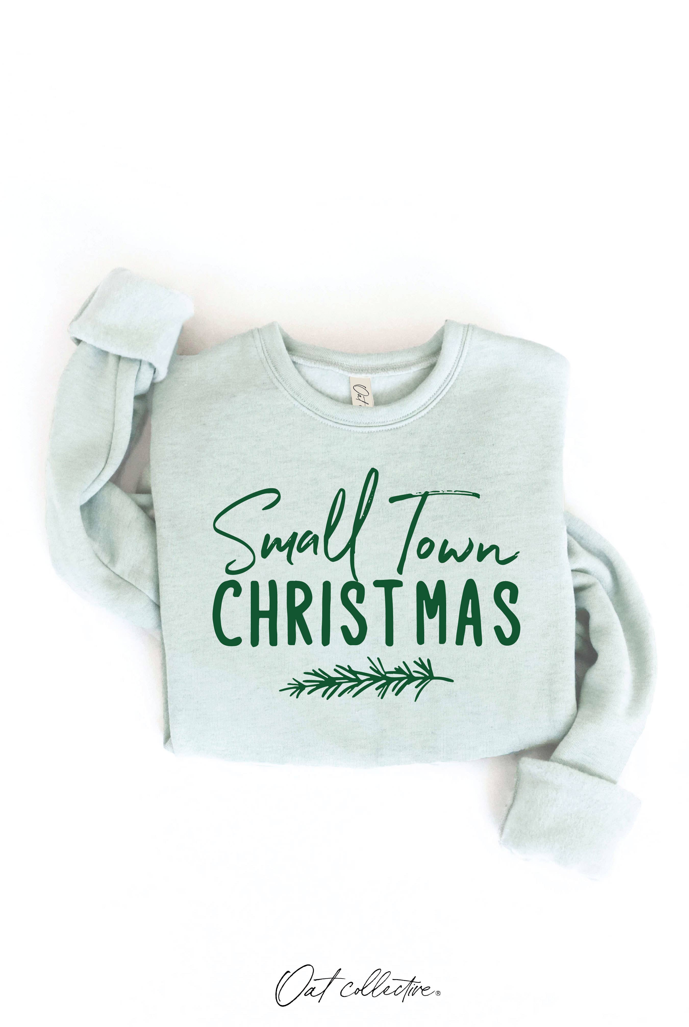 Small Town Christmas Graphic Sweatshirt
